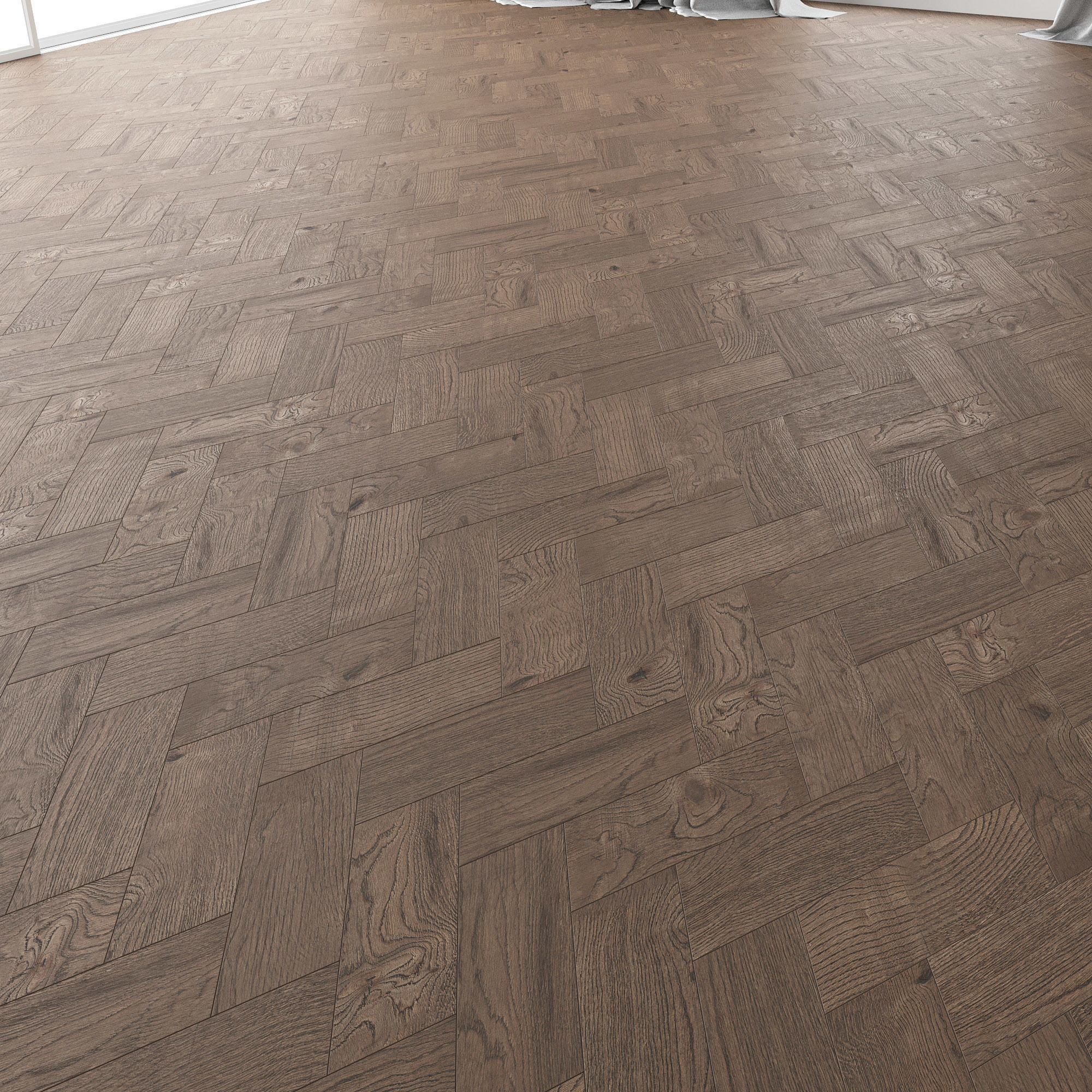 Parquet Oak Missisippi Wild Wood set 5 3D model_3