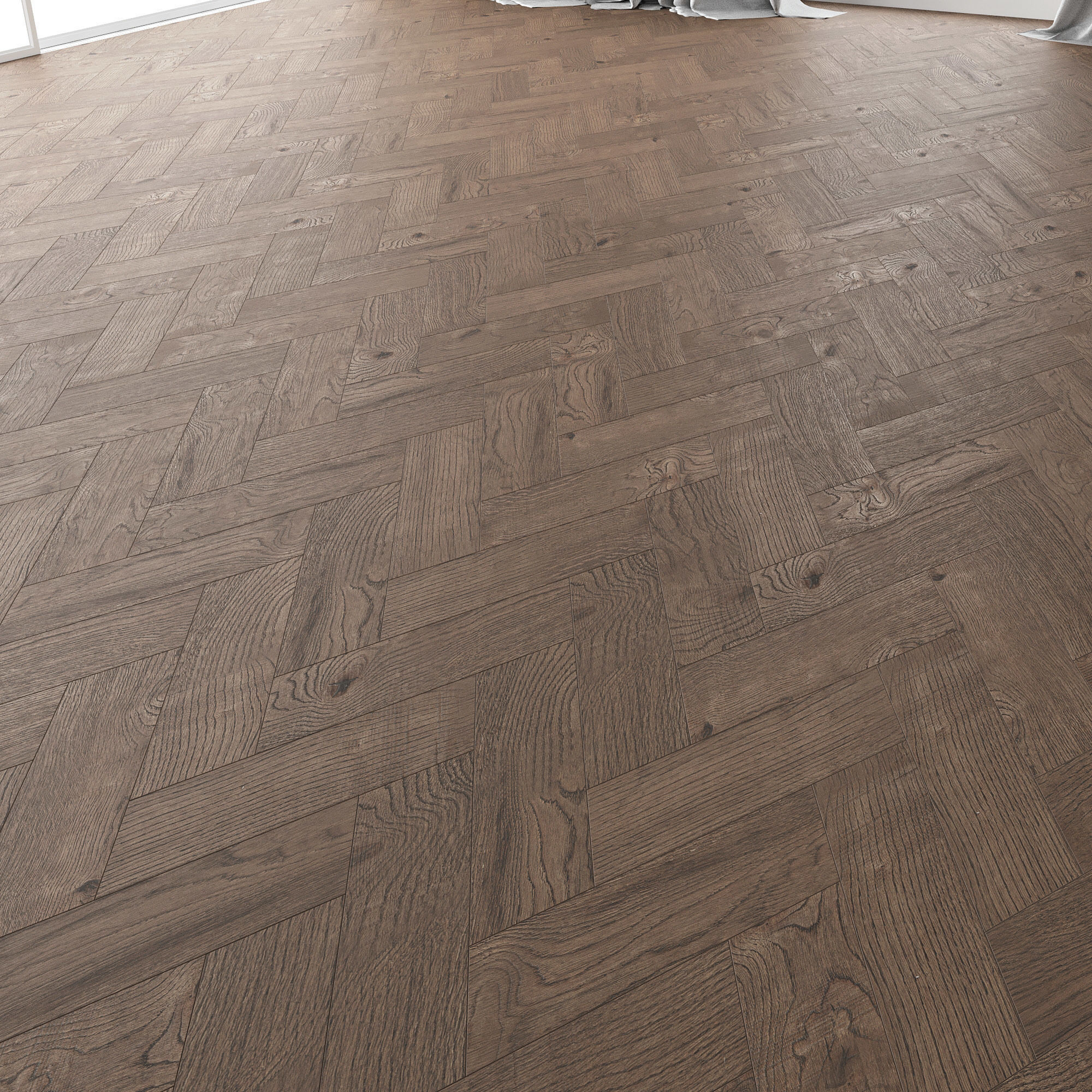 Parquet Oak Missisippi Wild Wood set 5 3D model_2