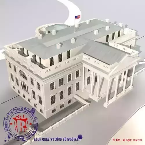 White House 3D model