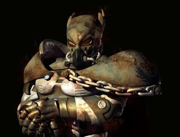 Fallout Tactics Helmet 3D print model_25