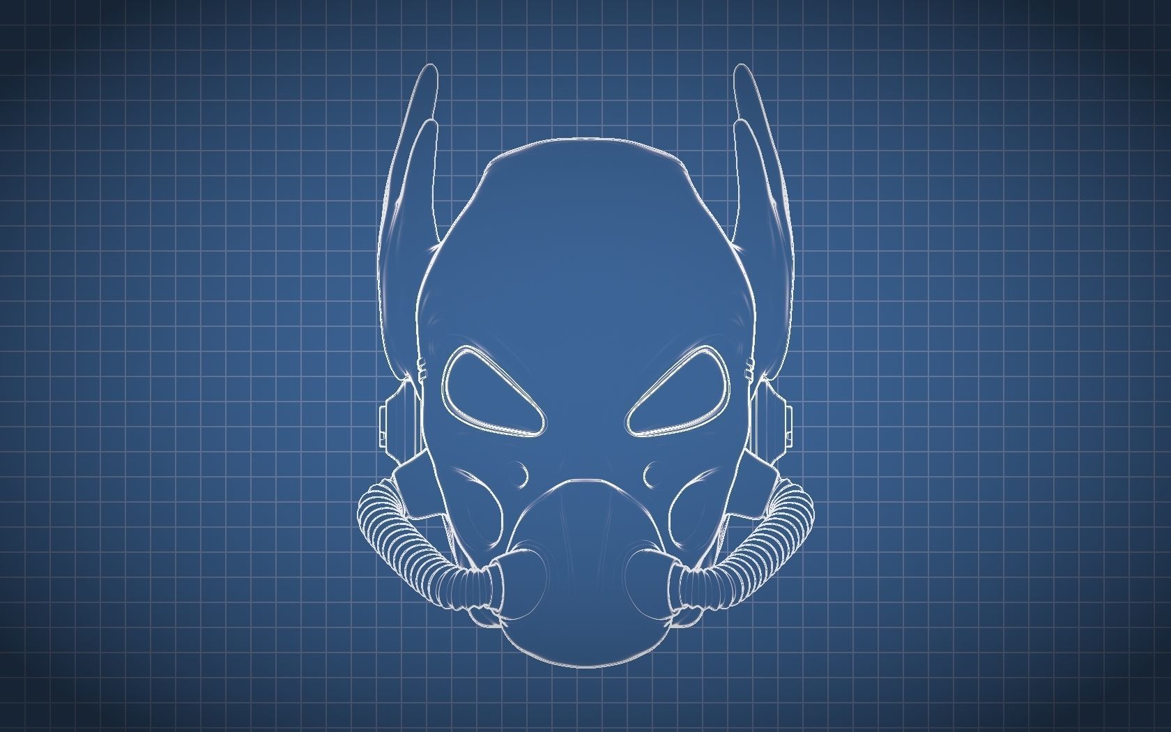 Fallout Tactics Helmet 3D print model_16