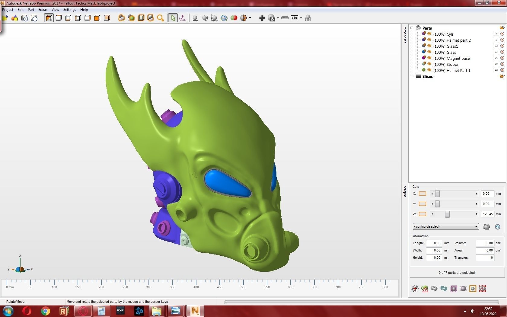 Fallout Tactics Helmet 3D print model_24