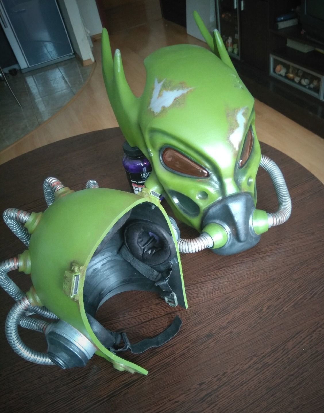 Fallout Tactics Helmet 3D print model_9