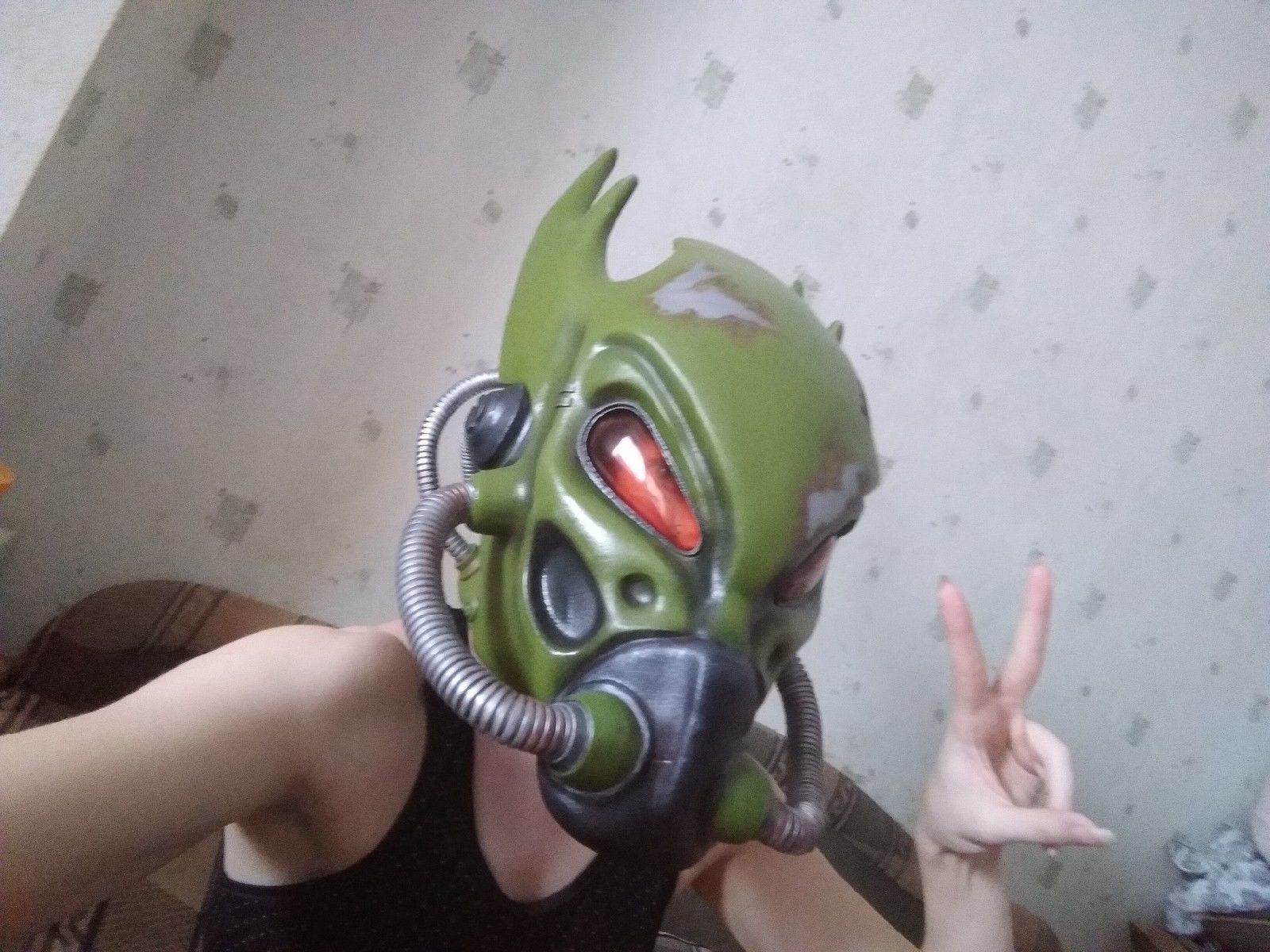 Fallout Tactics Helmet 3D print model_15