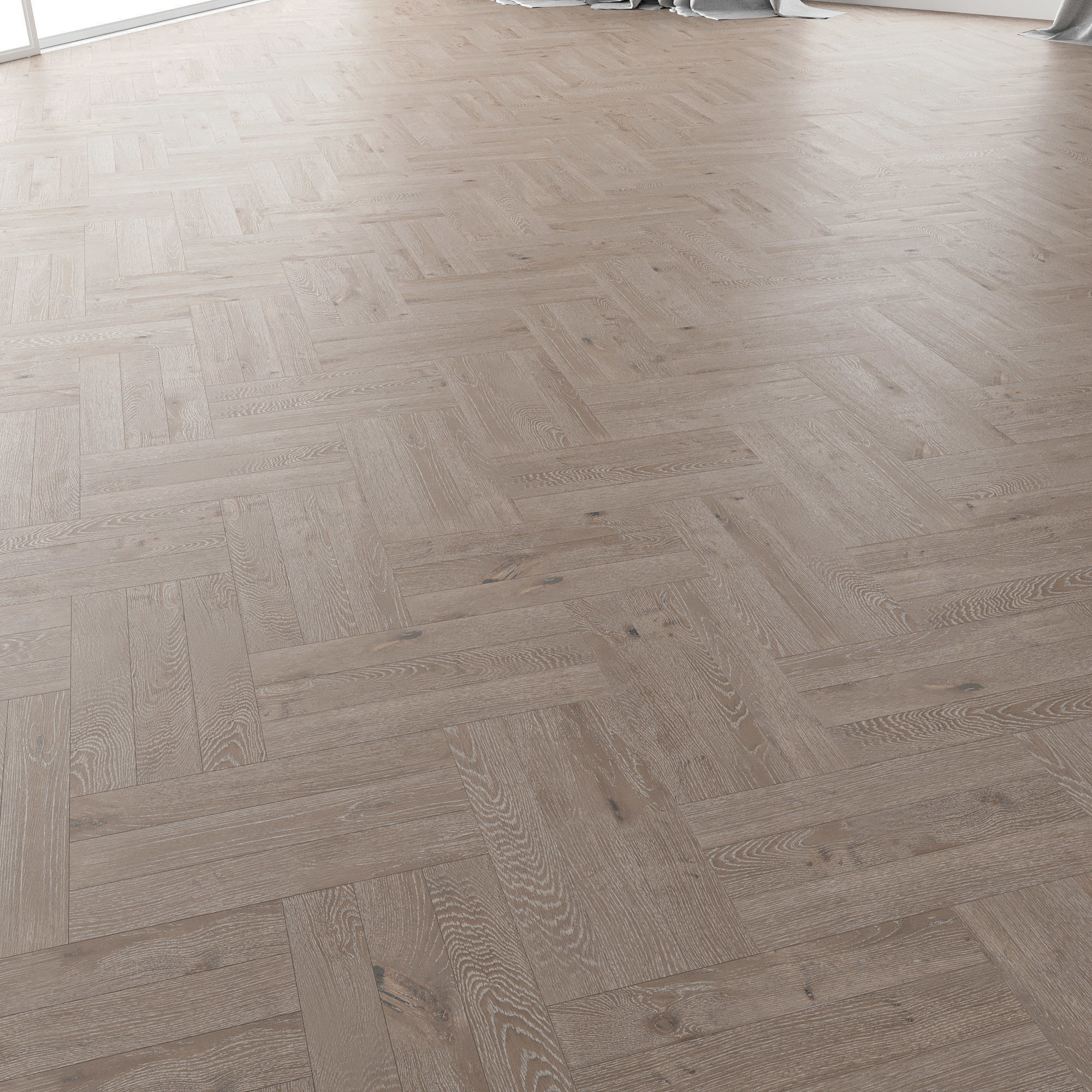 Parquet Oak Nordic NEW WWL set 2 3D model_3