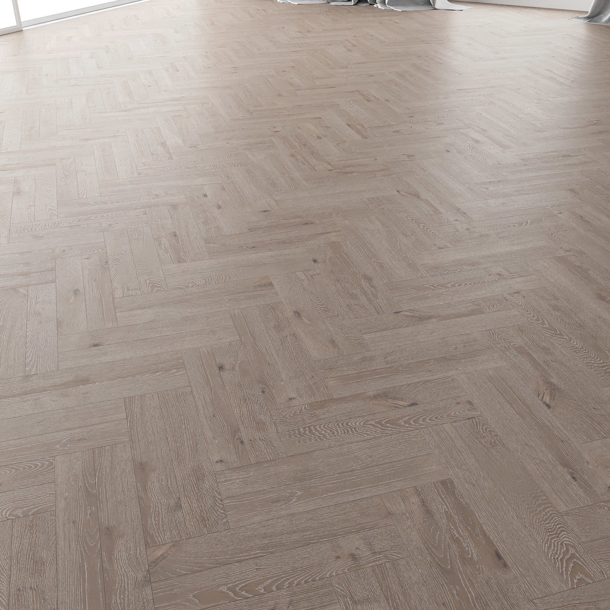 Parquet Oak Nordic NEW WWL set 2 3D model_2