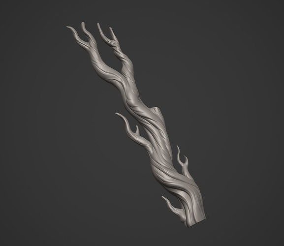 Beautiful Stylized Tree Trunk 3D print model