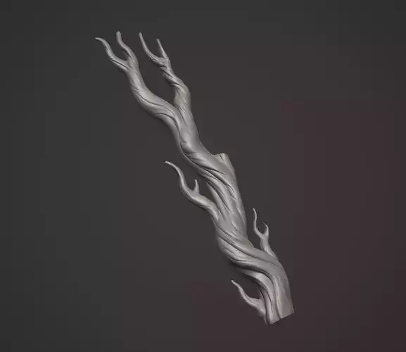 Beautiful Stylized Tree Trunk 3D print model