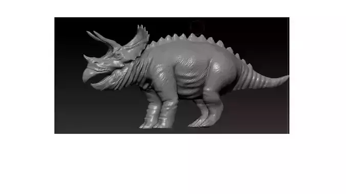 Dinosaur triceratops