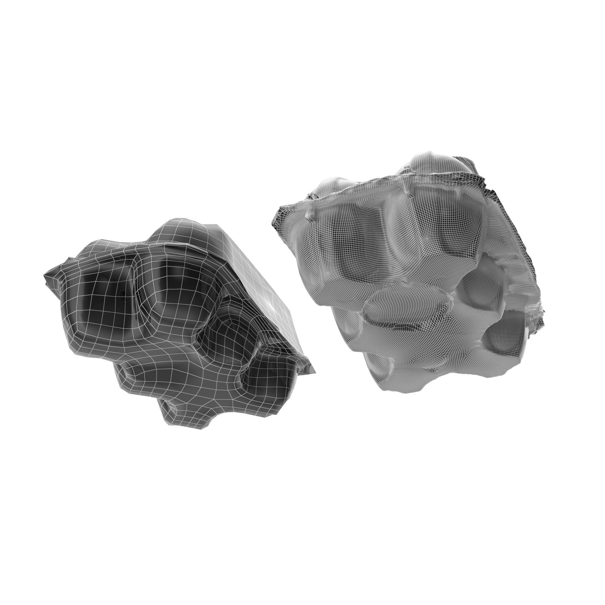 Egg Box 01 - High Poly and Lower Poly versions with 4K textures 3D model_24