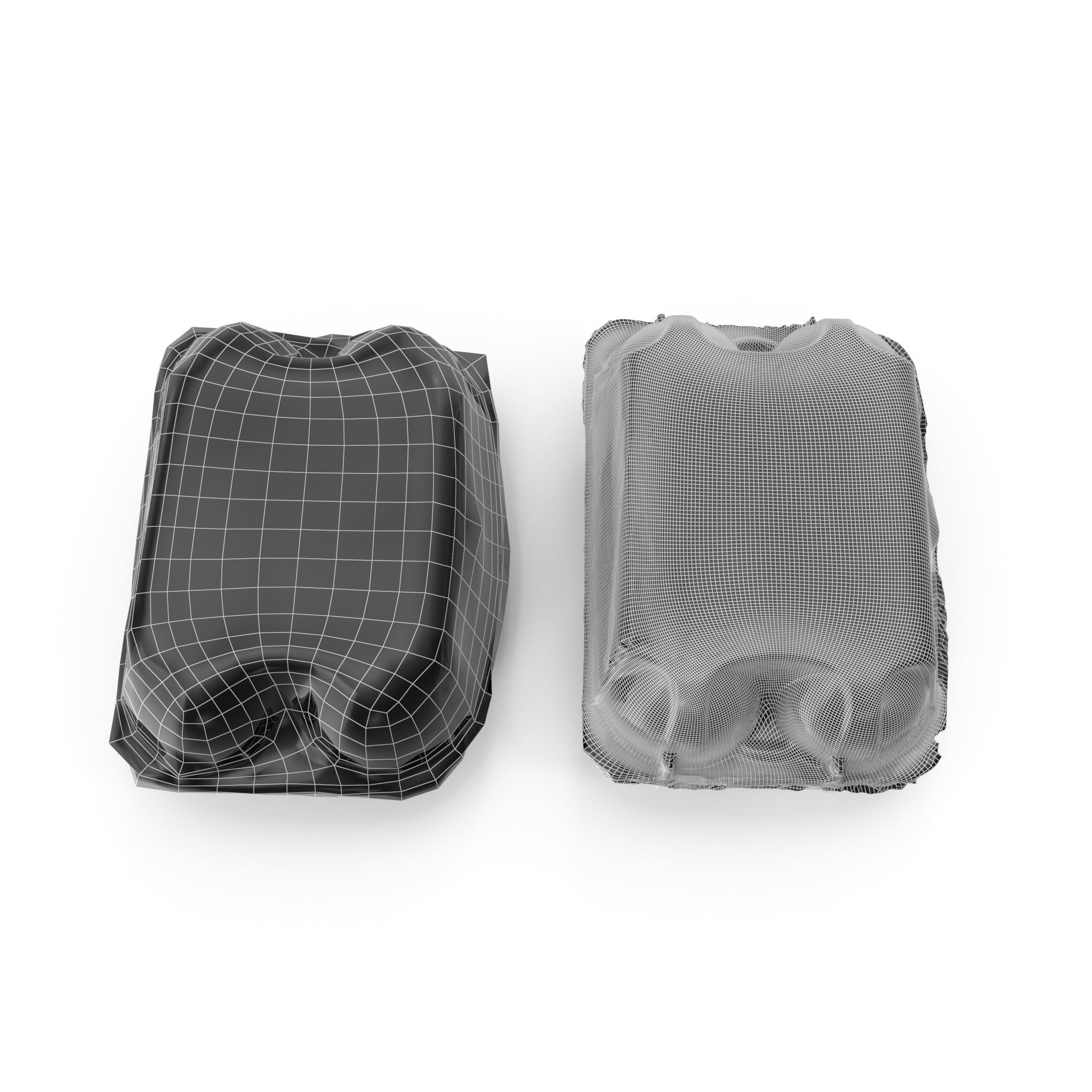 Egg Box 01 - High Poly and Lower Poly versions with 4K textures 3D model_17