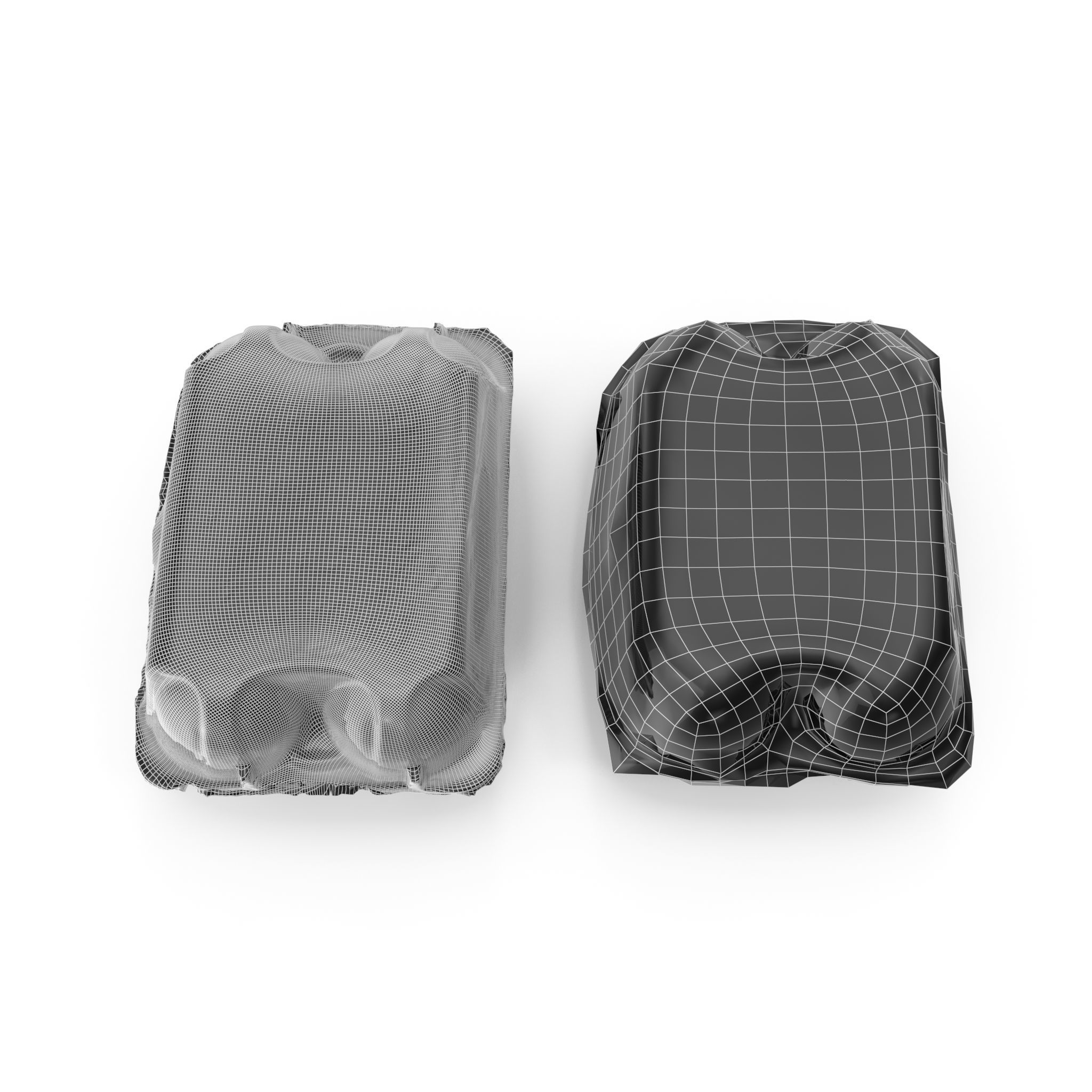 Egg Box 01 - High Poly and Lower Poly versions with 4K textures 3D model_18