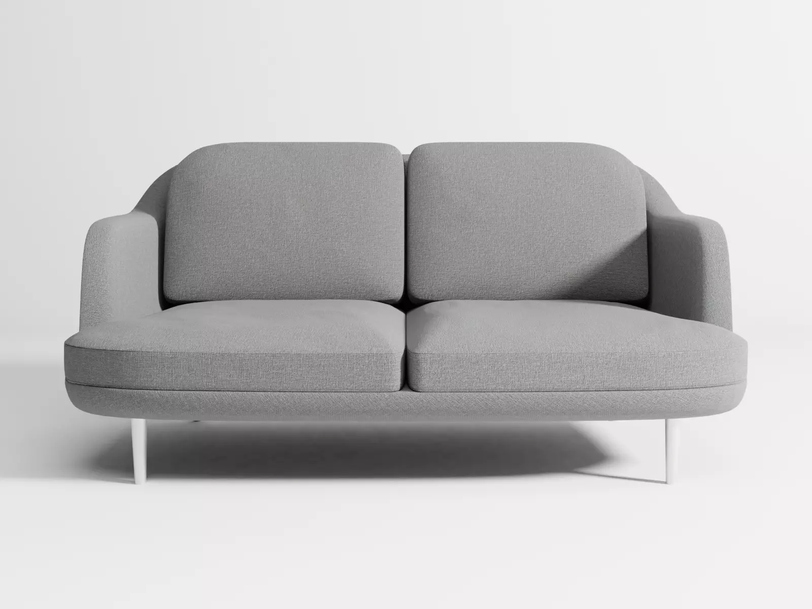 Lune sofa 2-seater 3D model_0