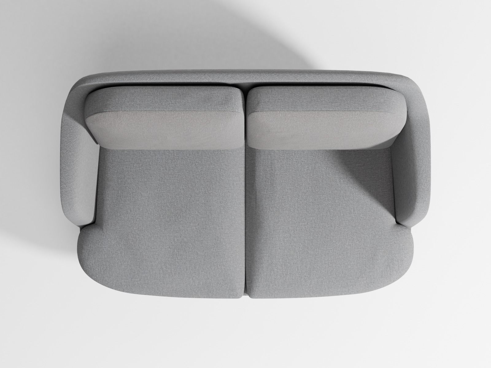 Lune sofa 2-seater 3D model_8