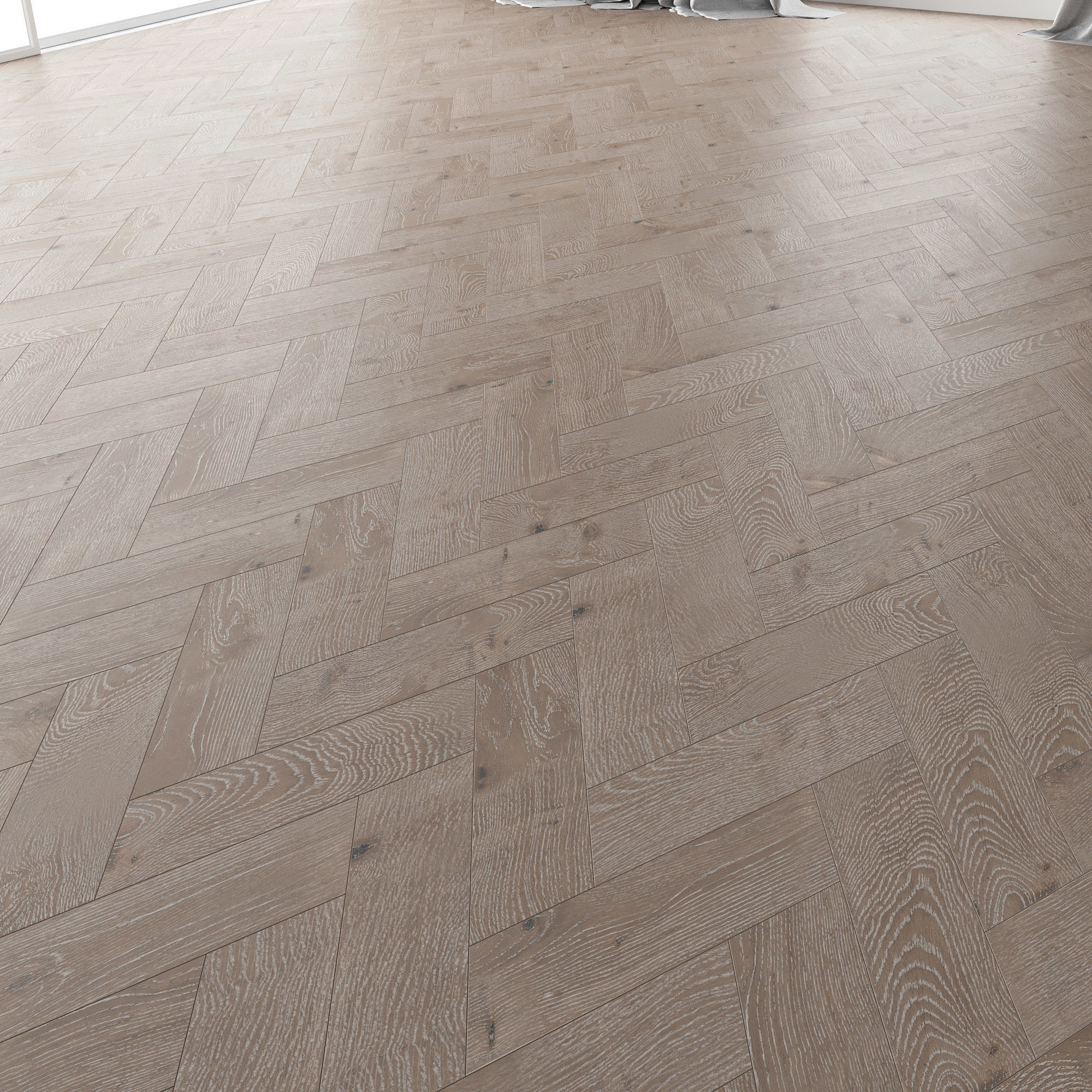 Parquet Oak Nordic NEW WWL set 5 3D model_1