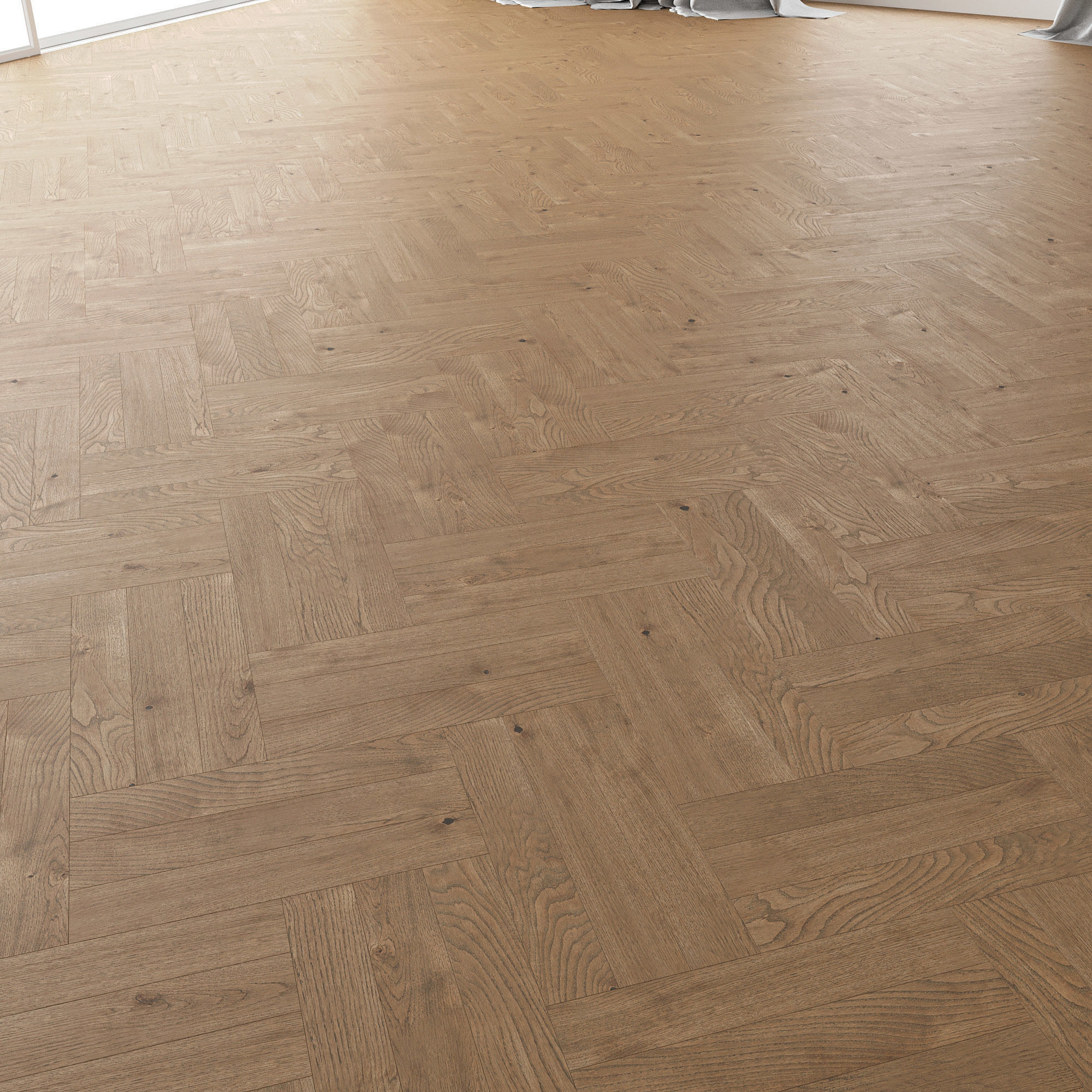 Parquet Oak Estate NEW Sanded set 2 3D model_3