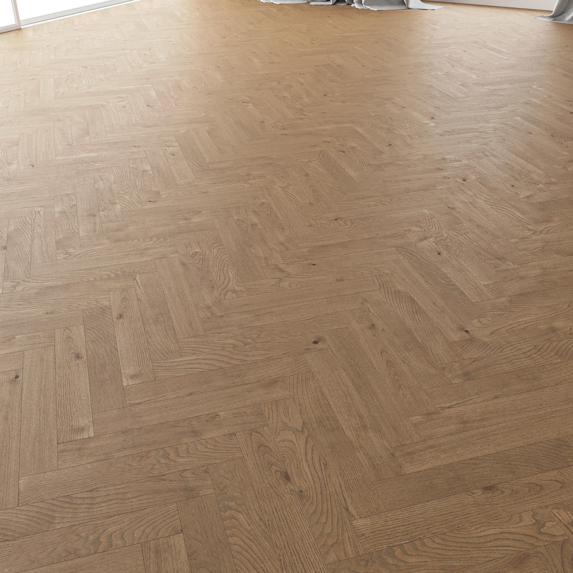 Parquet Oak Estate NEW Sanded set 2 3D model_1