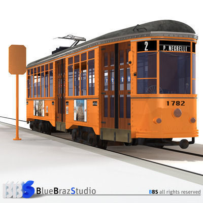 tramway 01 3D model