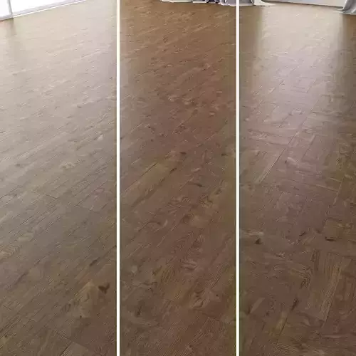 Parquet Oak Estate NEW Brushed set 3 3D model