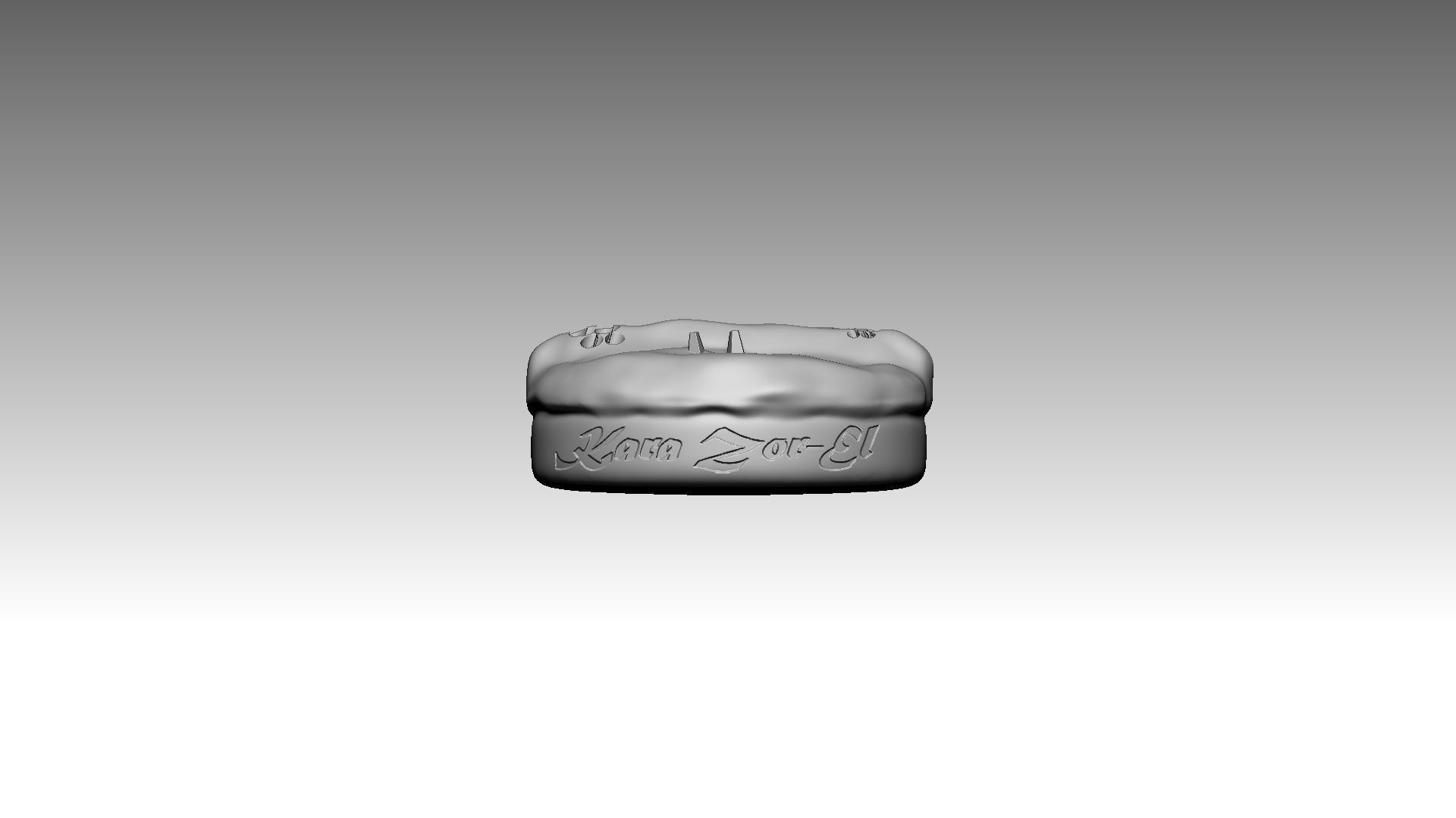 Melissa Benoist Supergirl Sculpture 3D print model_8