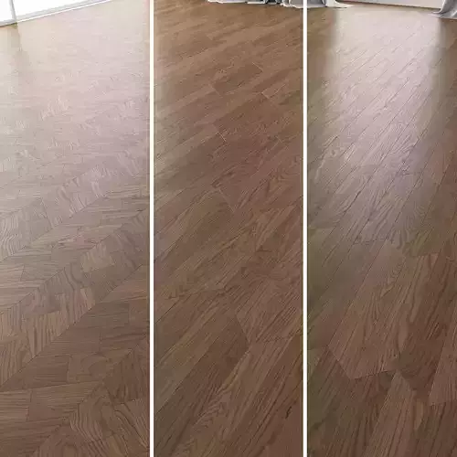  Parquet Oak Black Walnut Brushed set 6