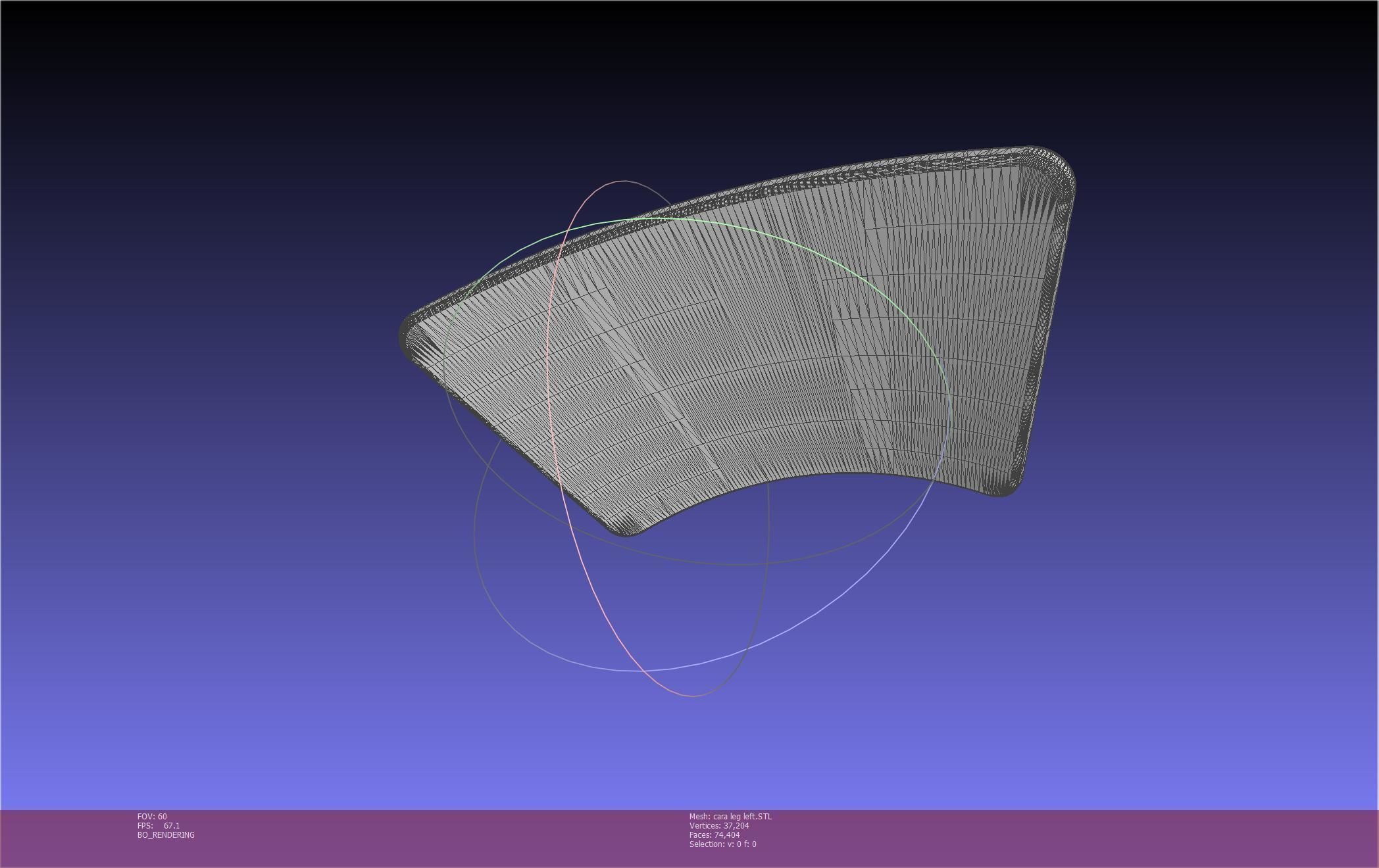 Star Wars The Mandalorian Cara Dune Left Leg Armor 3D print model_29