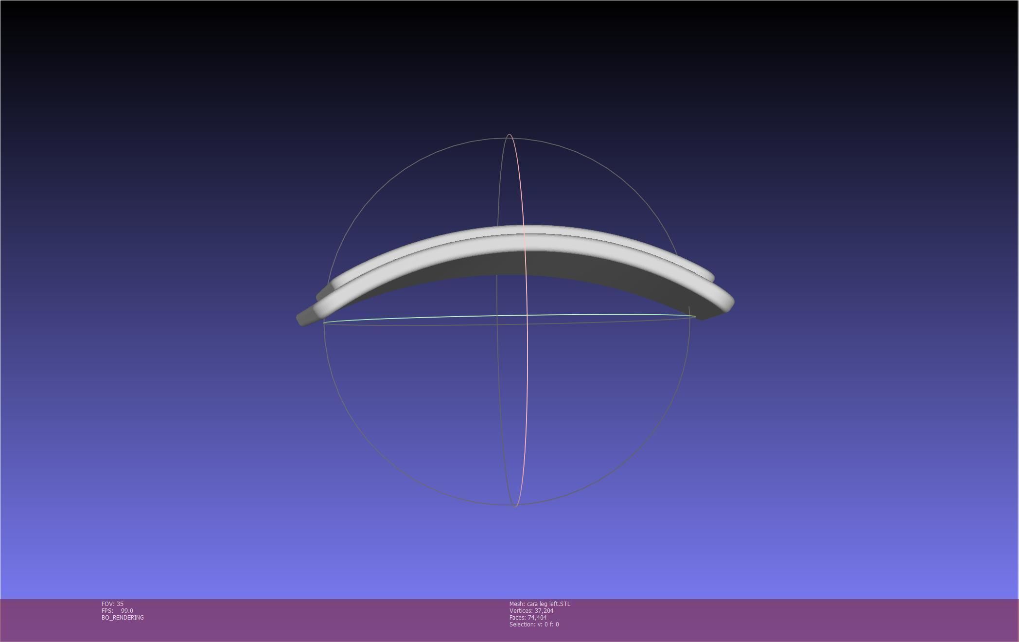 Star Wars The Mandalorian Cara Dune Left Leg Armor 3D print model_70