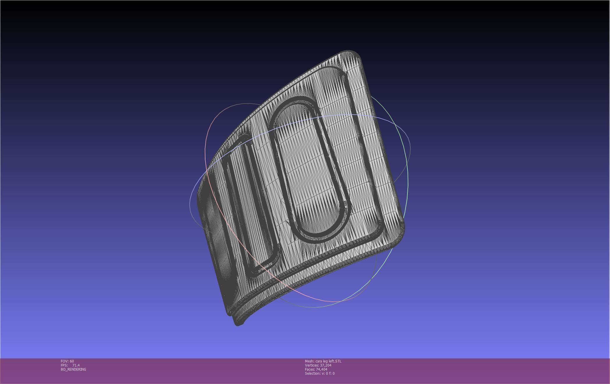 Star Wars The Mandalorian Cara Dune Left Leg Armor 3D print model_32