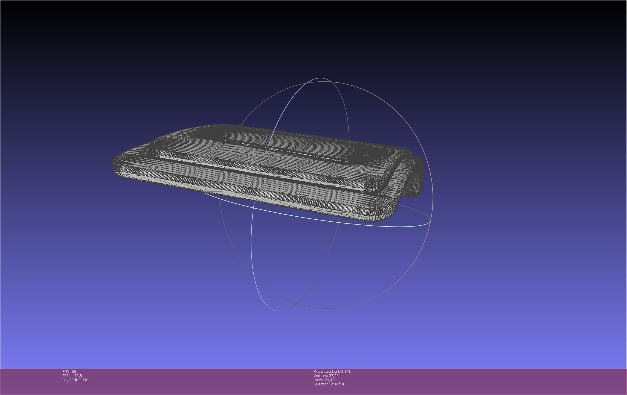 Star Wars The Mandalorian Cara Dune Left Leg Armor 3D print model_34