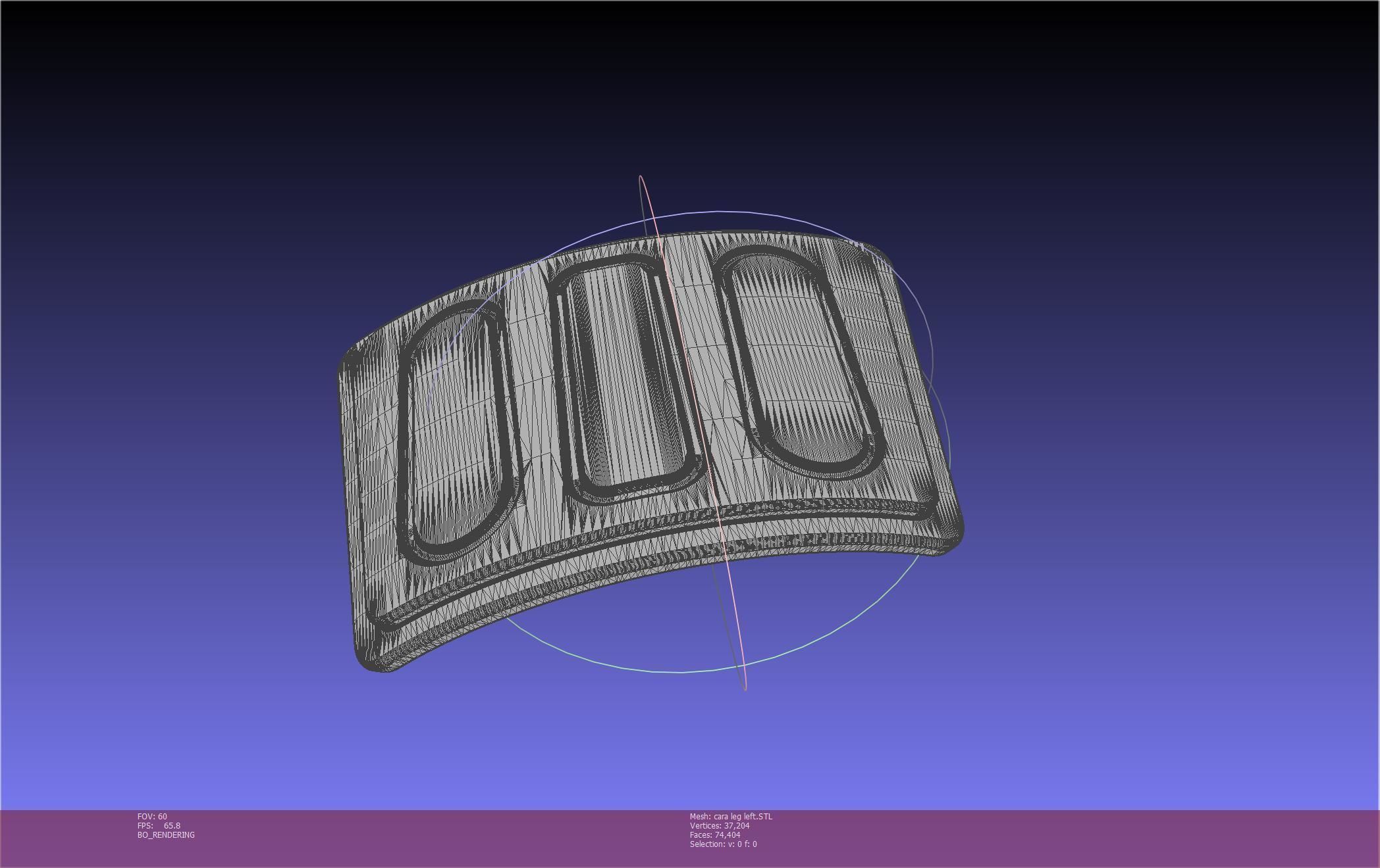 Star Wars The Mandalorian Cara Dune Left Leg Armor 3D print model_19