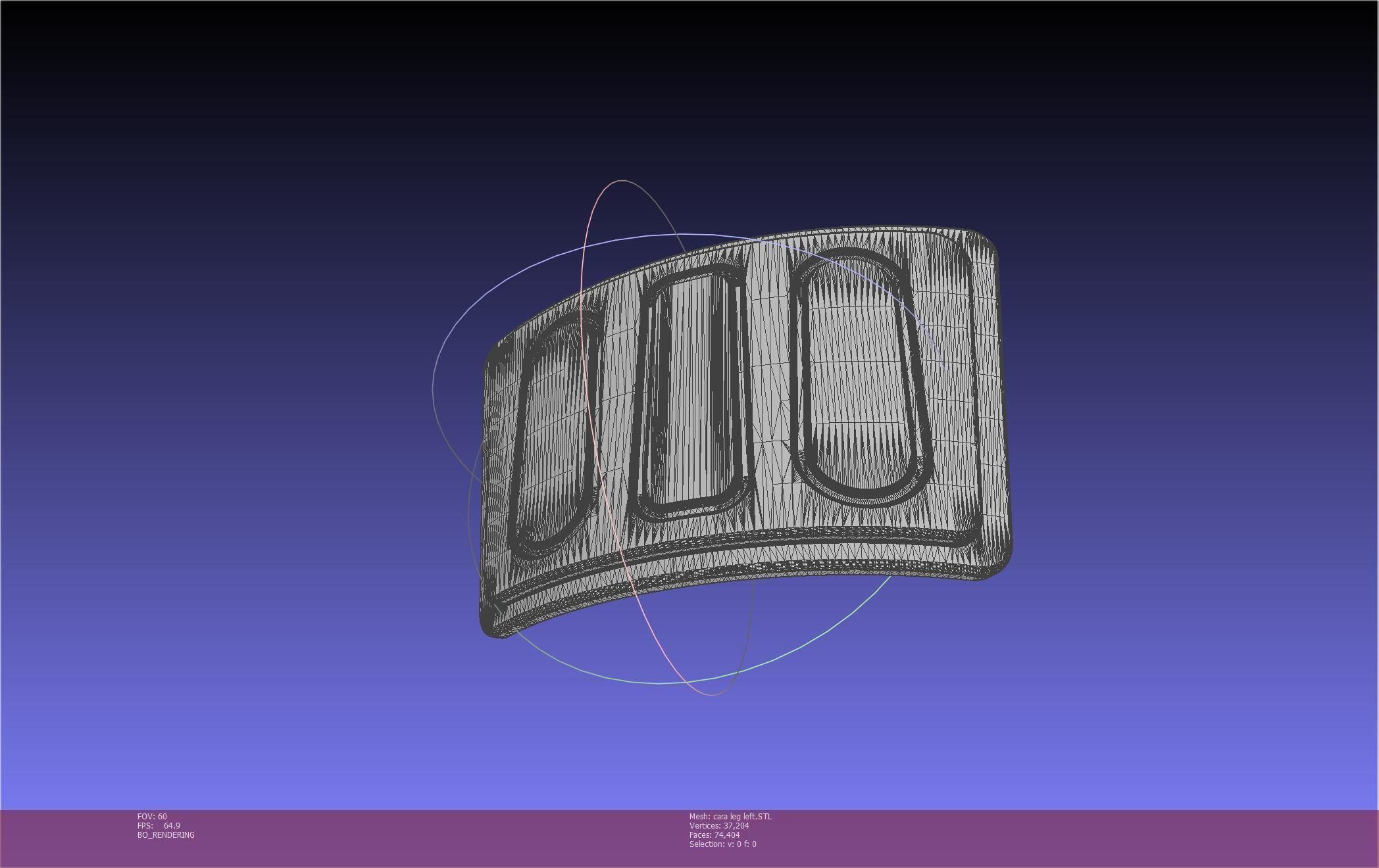 Star Wars The Mandalorian Cara Dune Left Leg Armor 3D print model_11