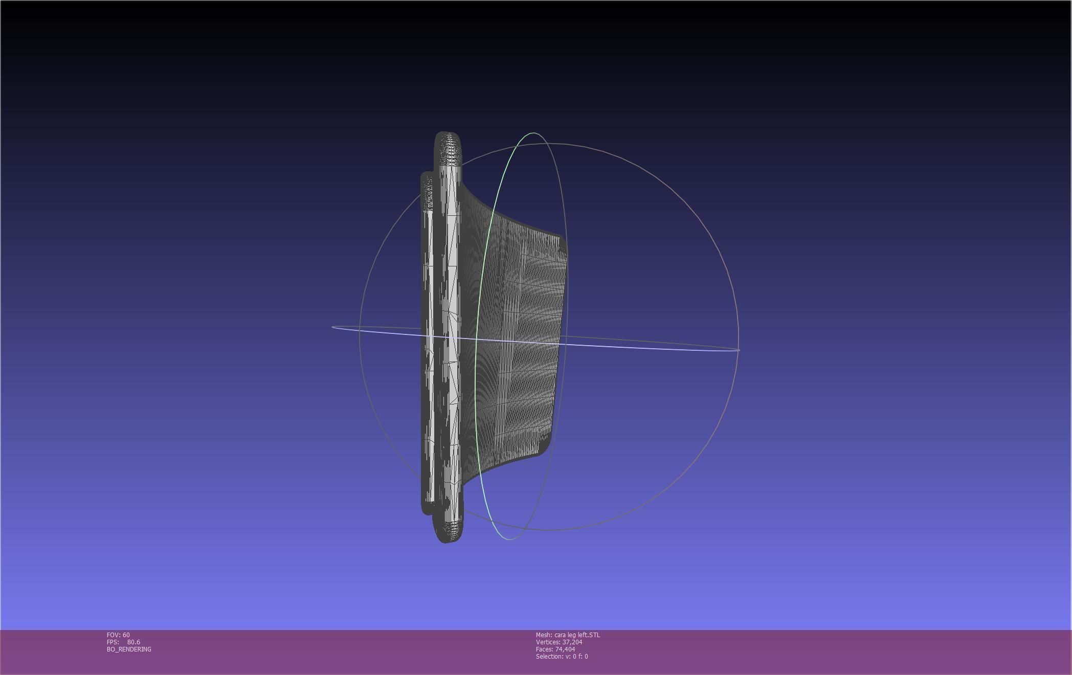 Star Wars The Mandalorian Cara Dune Left Leg Armor 3D print model_31