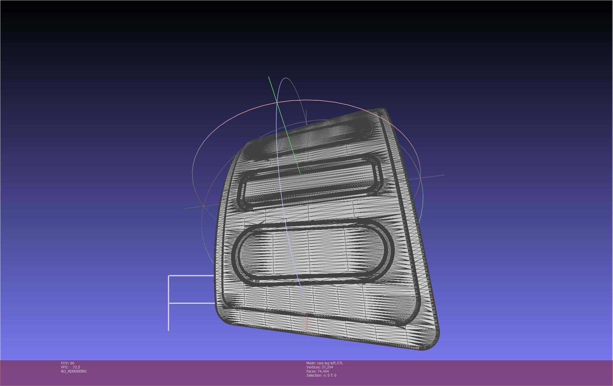 Star Wars The Mandalorian Cara Dune Left Leg Armor 3D print model_14