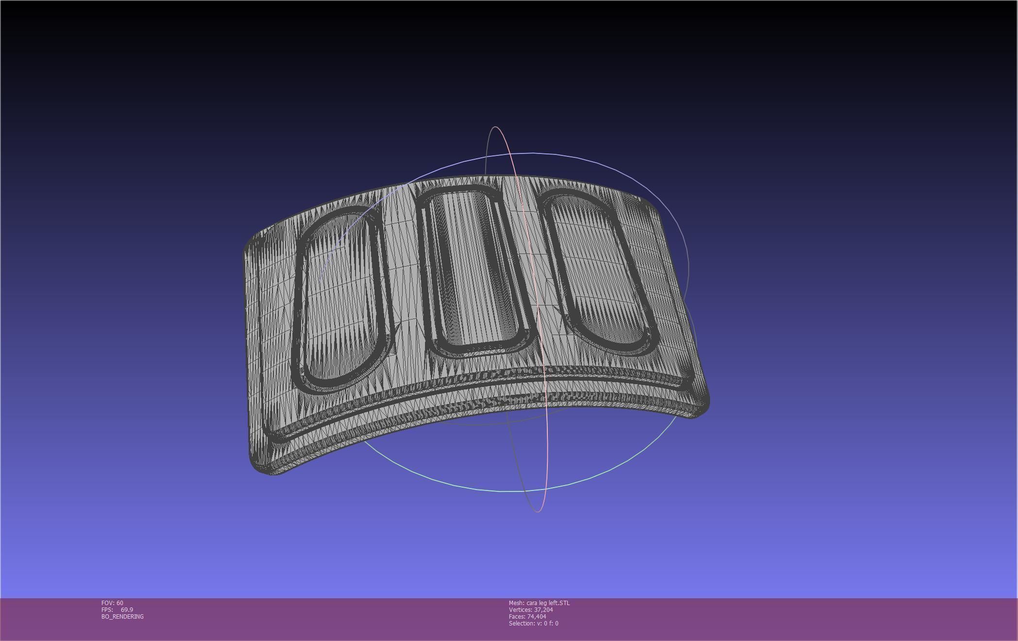 Star Wars The Mandalorian Cara Dune Left Leg Armor 3D print model_33