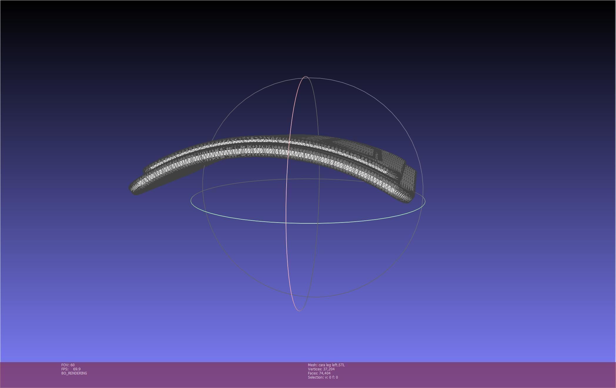 Star Wars The Mandalorian Cara Dune Left Leg Armor 3D print model_20