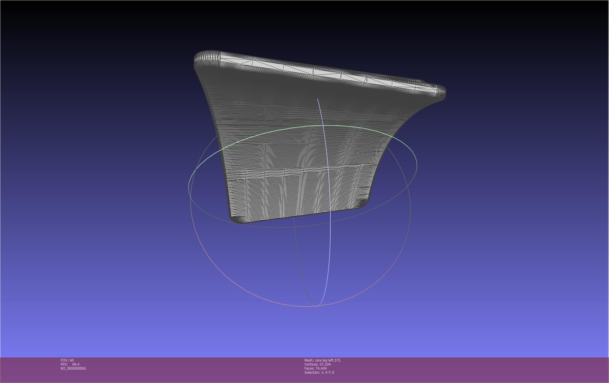 Star Wars The Mandalorian Cara Dune Left Leg Armor 3D print model_28