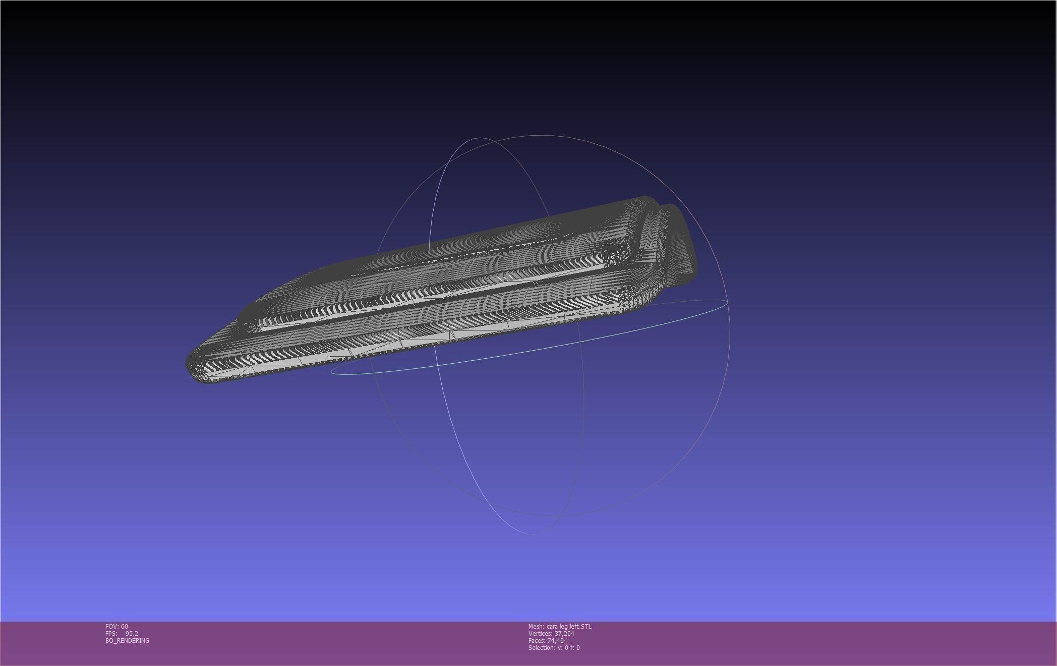 Star Wars The Mandalorian Cara Dune Left Leg Armor 3D print model_23