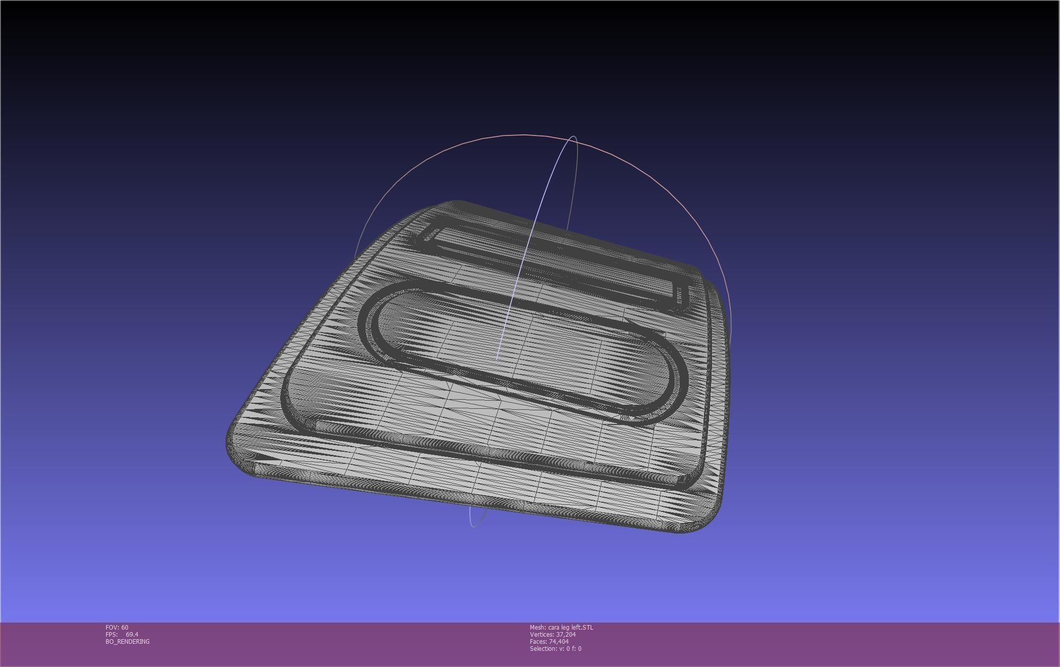 Star Wars The Mandalorian Cara Dune Left Leg Armor 3D print model_18