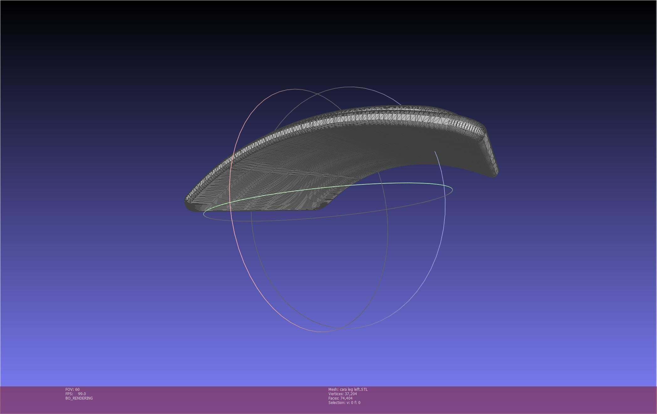 Star Wars The Mandalorian Cara Dune Left Leg Armor 3D print model_25