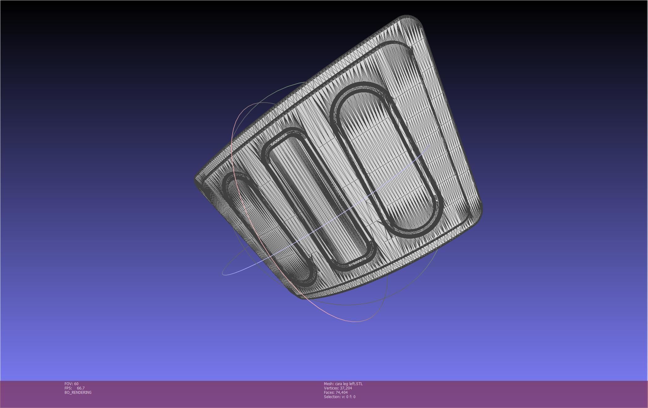 Star Wars The Mandalorian Cara Dune Left Leg Armor 3D print model_7