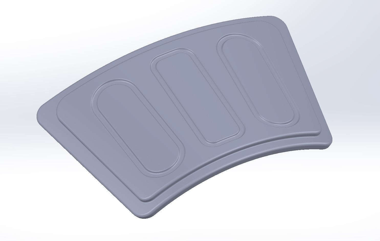 Star Wars The Mandalorian Cara Dune Left Leg Armor 3D print model_2