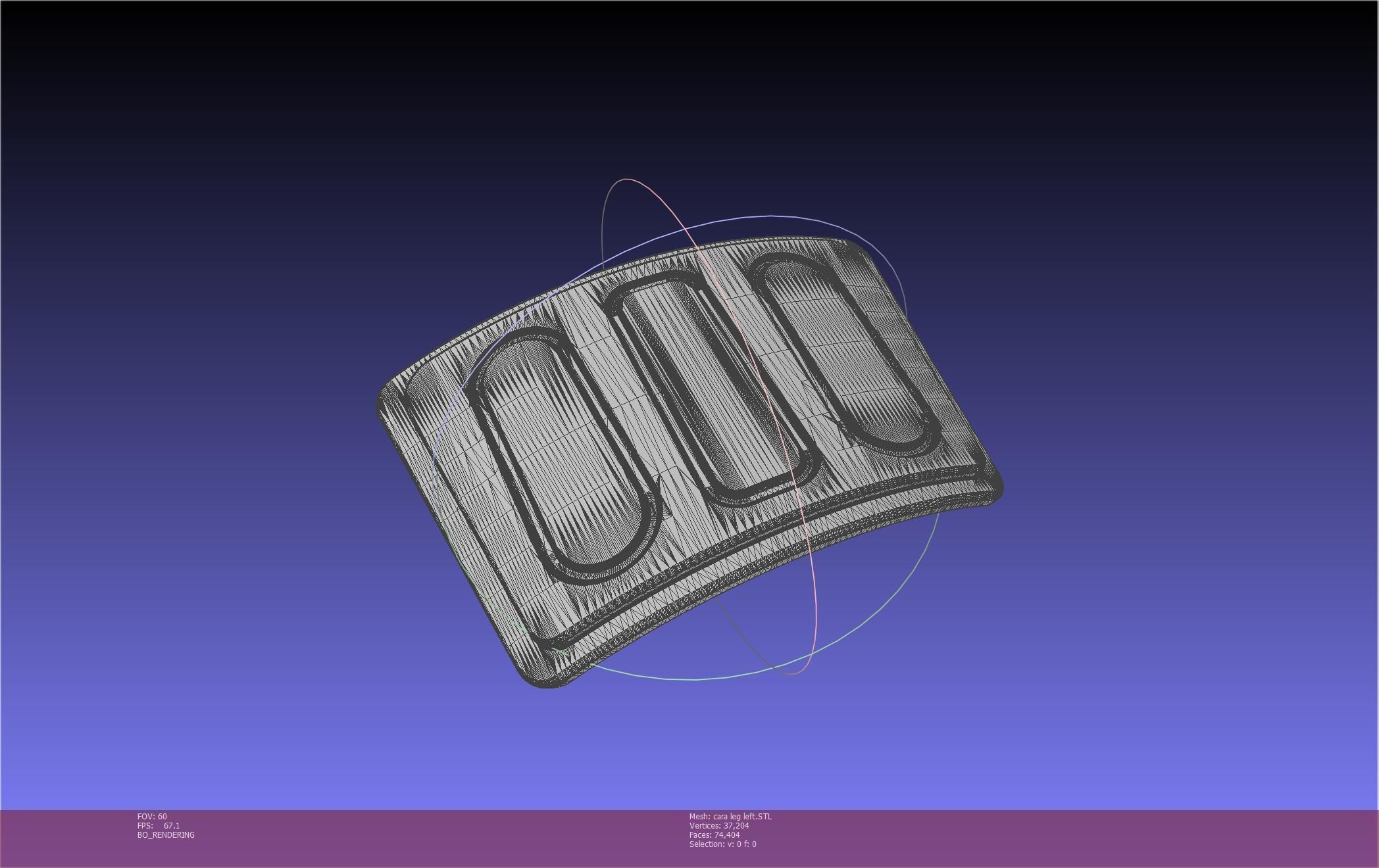 Star Wars The Mandalorian Cara Dune Left Leg Armor 3D print model_10