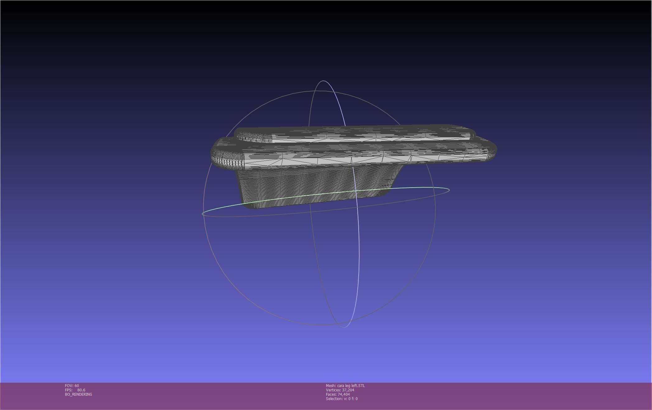 Star Wars The Mandalorian Cara Dune Left Leg Armor 3D print model_24
