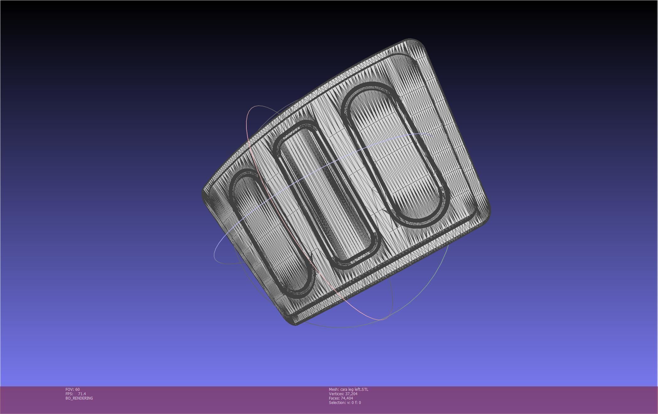 Star Wars The Mandalorian Cara Dune Left Leg Armor 3D print model_8