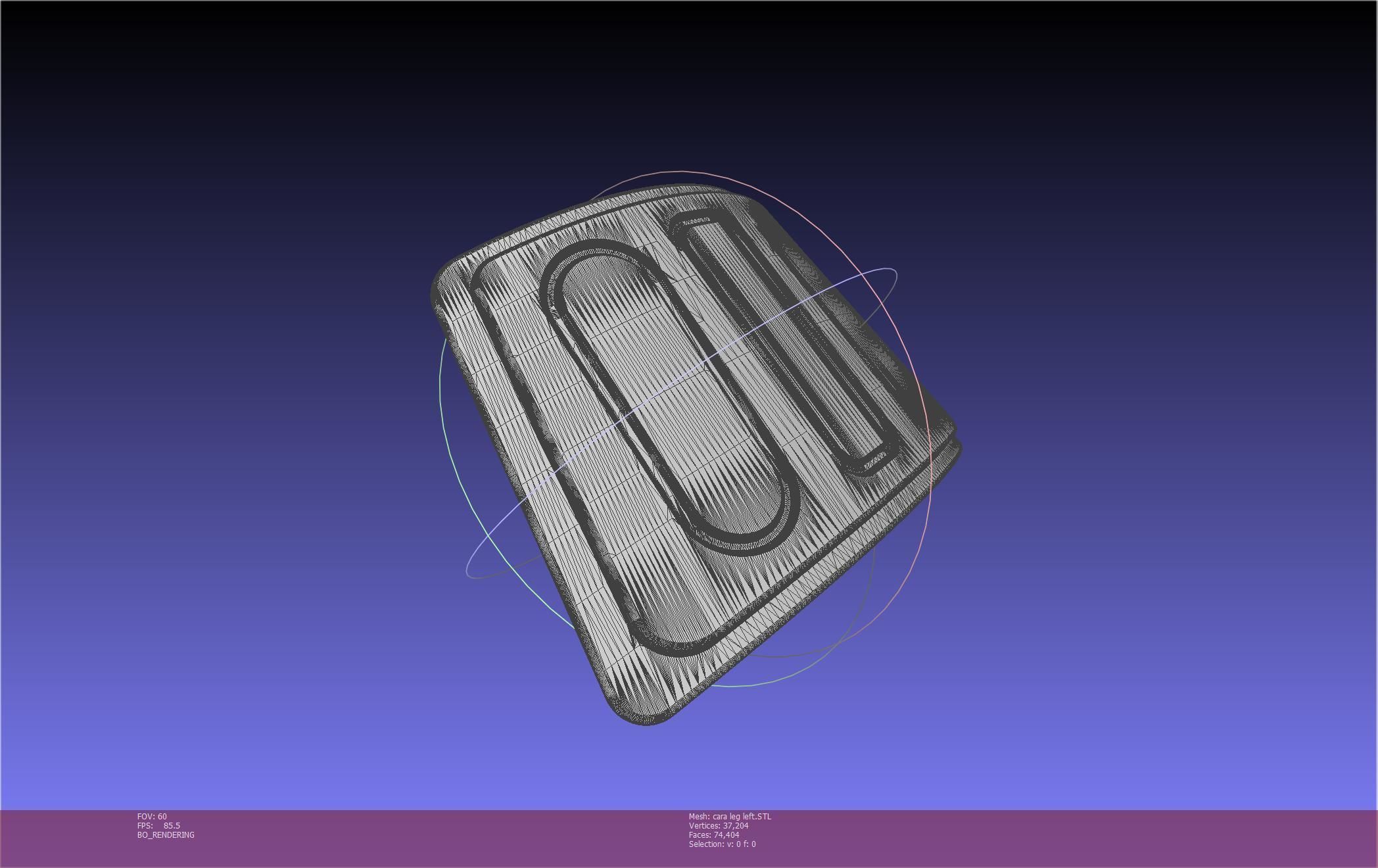 Star Wars The Mandalorian Cara Dune Left Leg Armor 3D print model_37