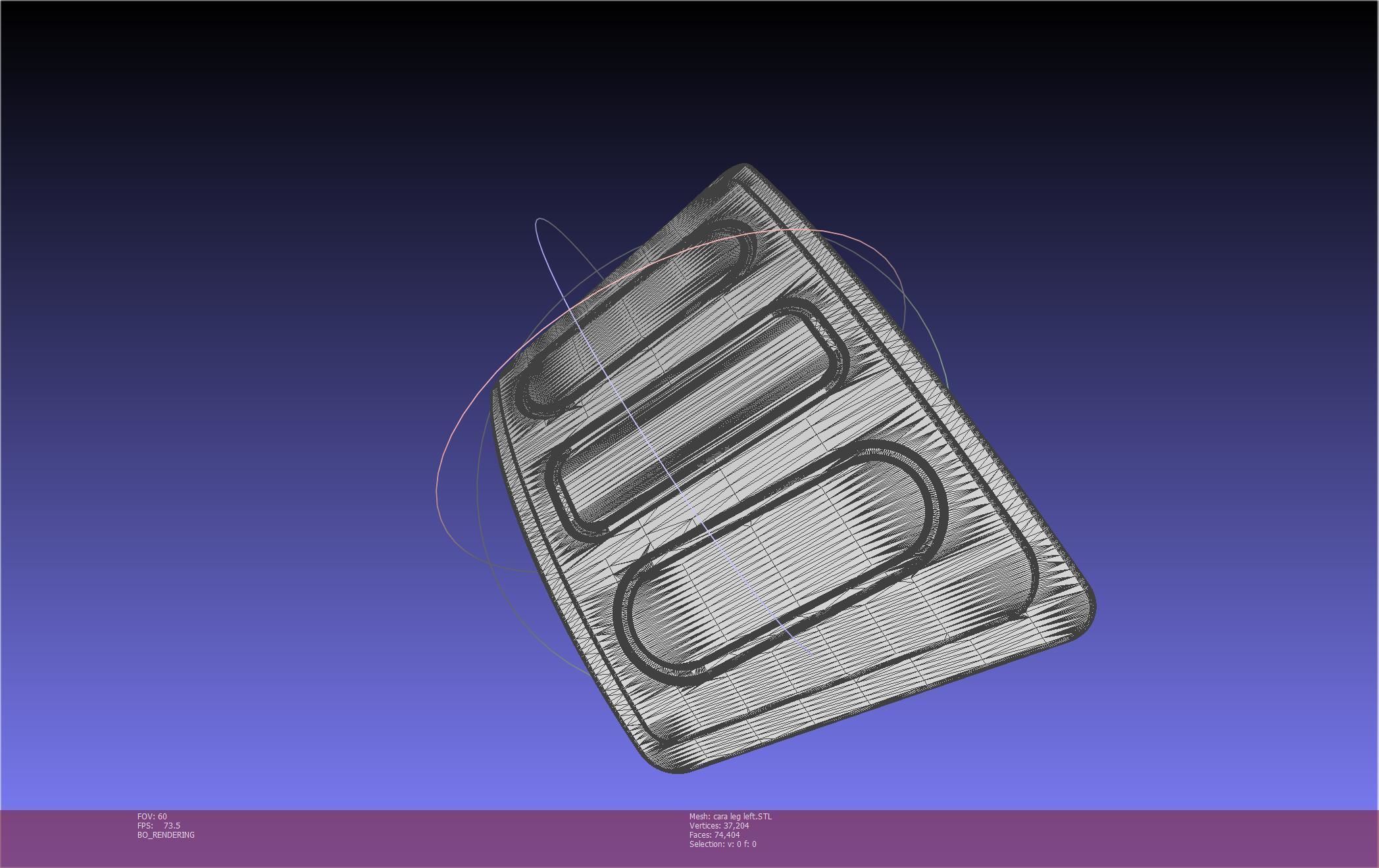 Star Wars The Mandalorian Cara Dune Left Leg Armor 3D print model_13