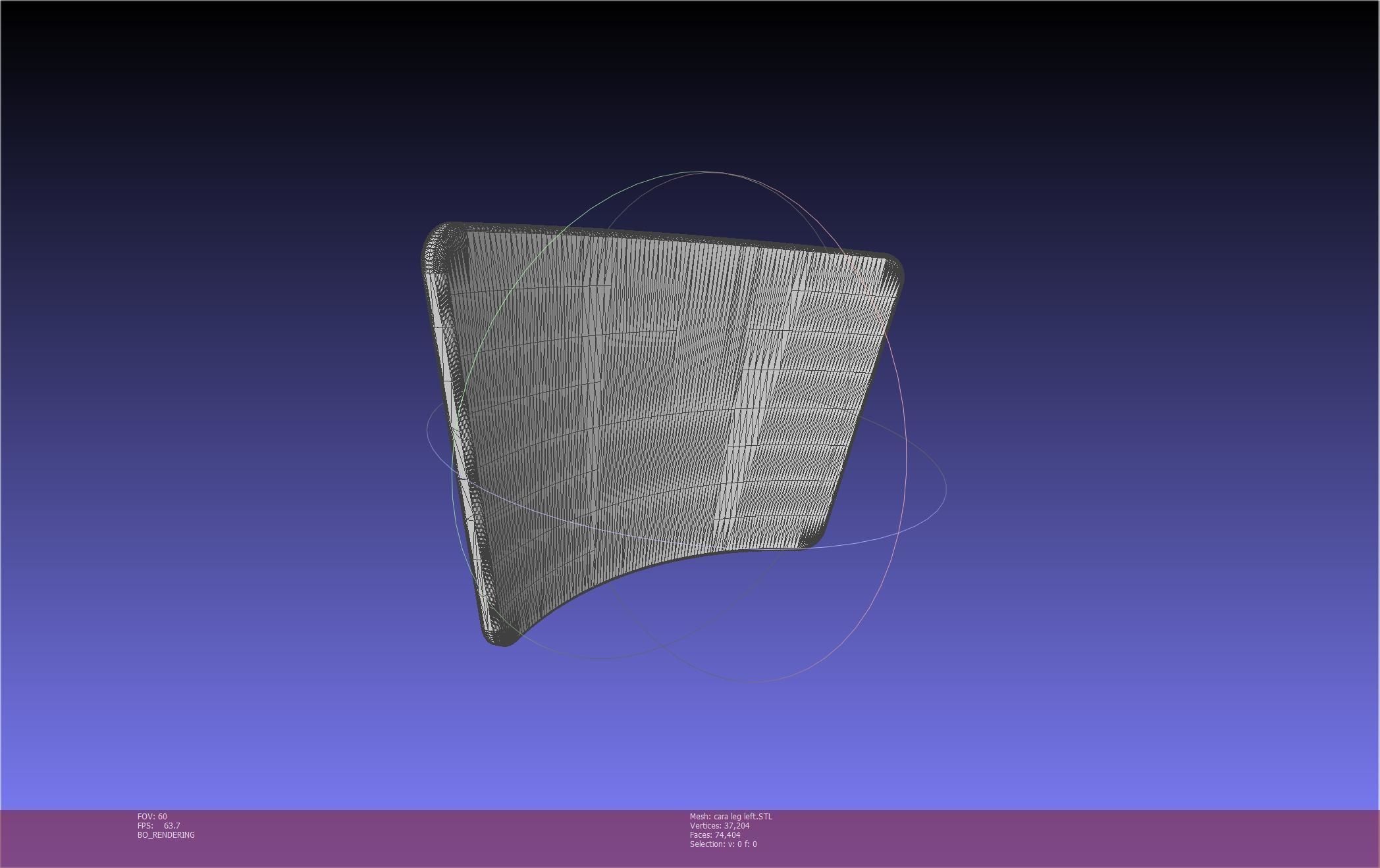 Star Wars The Mandalorian Cara Dune Left Leg Armor 3D print model_30