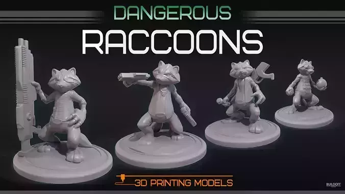 Dangerous raccoons