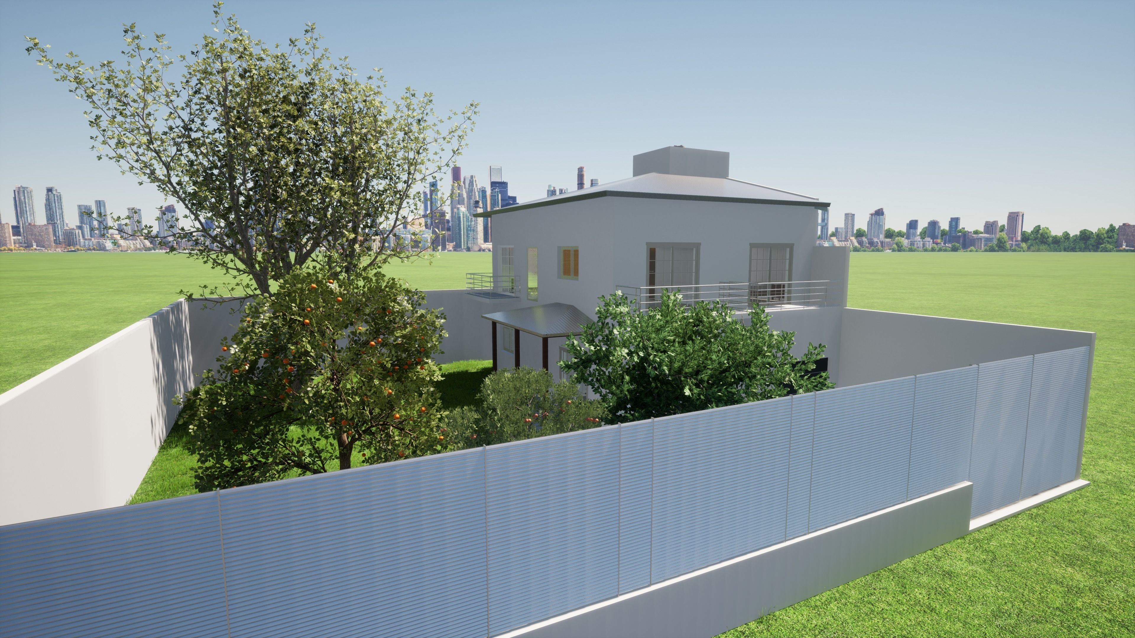 Duplex with 3 bedrooms 3D model_14