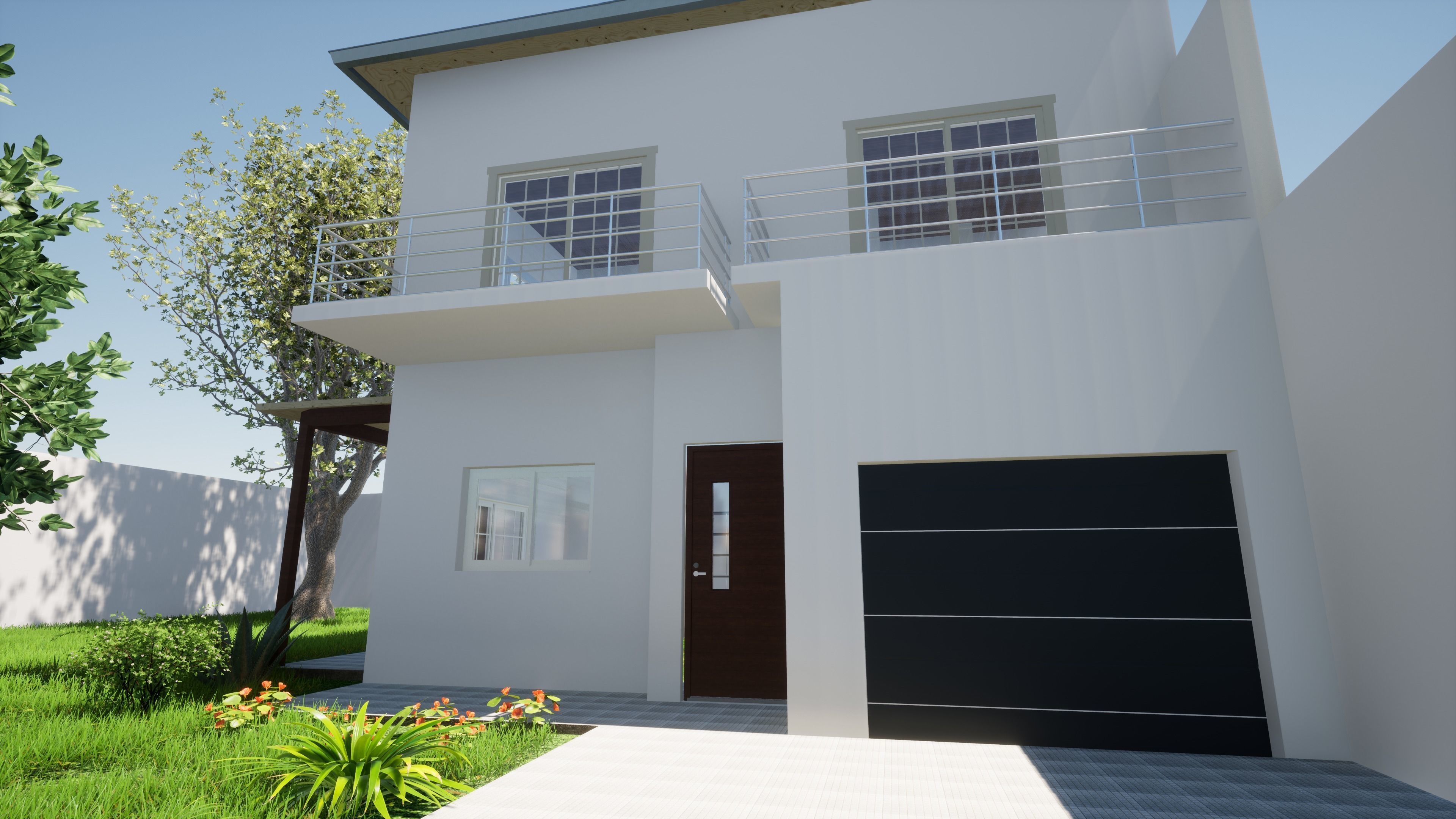 Duplex with 3 bedrooms 3D model_16